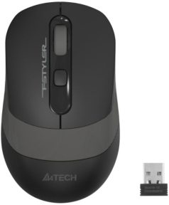 A4 Tech FG10S Nano 2000DPI Silent Optik Kablosuz USB Gri Mouse       