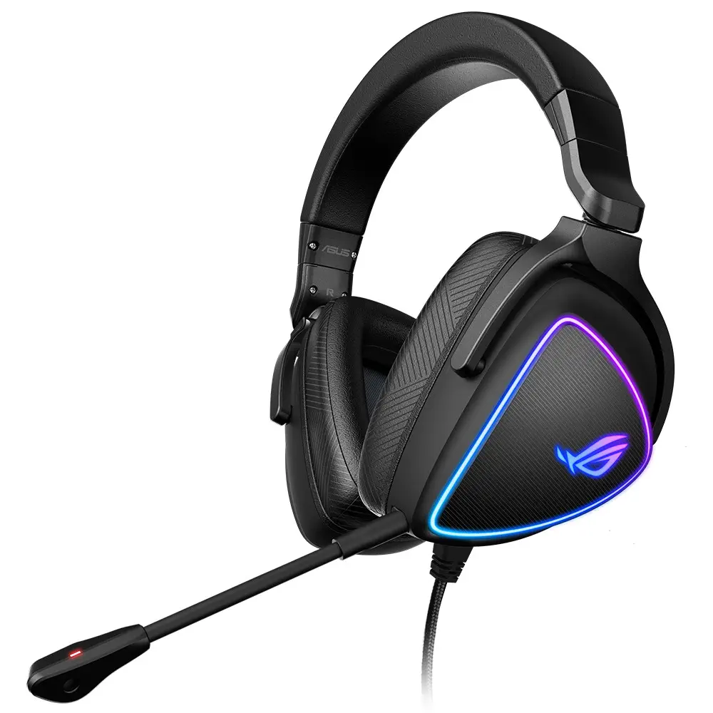 ASUS ROG Delta S RGB USB-C 7.1 Surround Kablolu Siyah Gaming (Oyuncu) Kulaklık