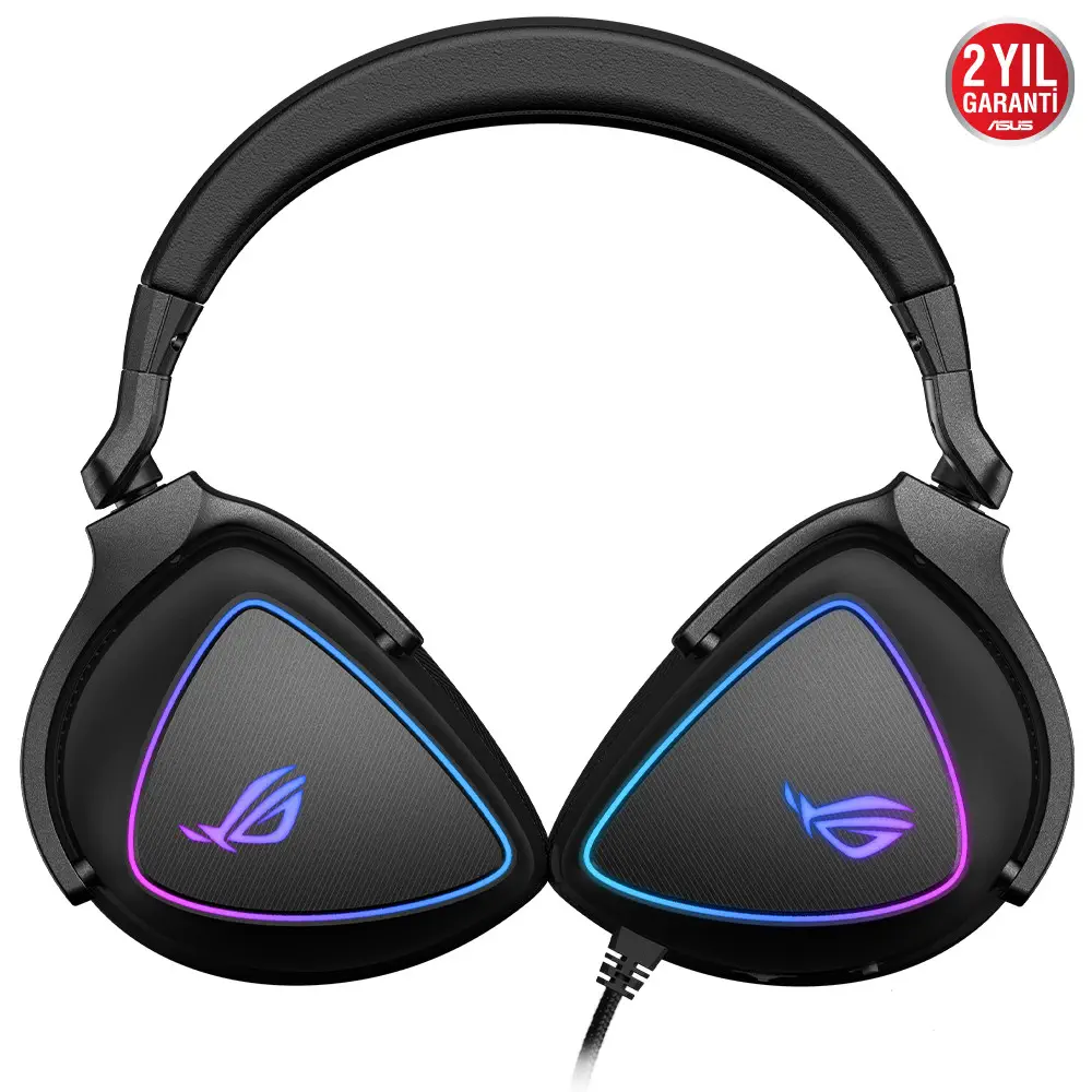 ASUS ROG Delta S RGB USB-C 7.1 Surround Kablolu Siyah Gaming (Oyuncu) Kulaklık