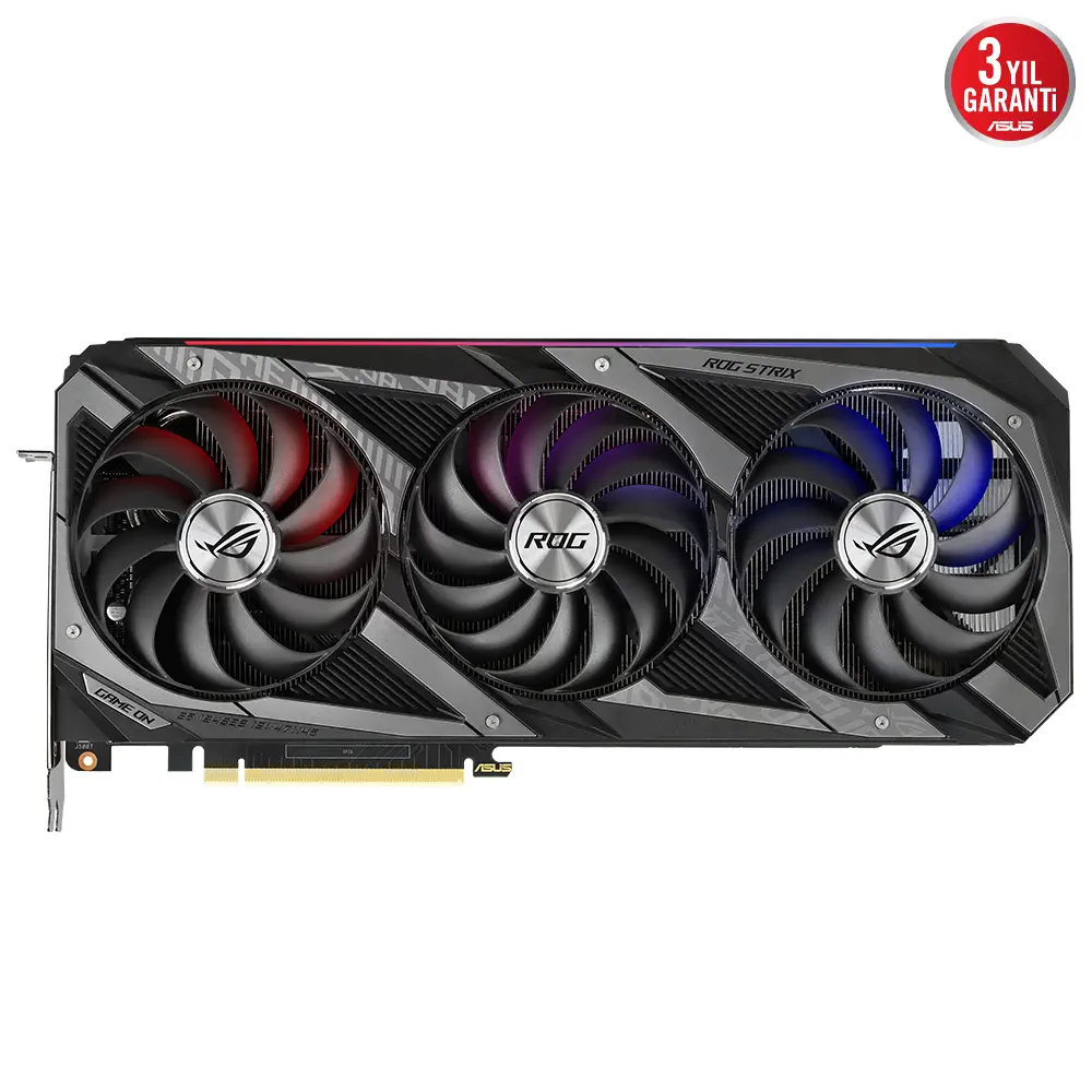 Asus ROG Strix GeForce RTX 3080 Ti ROG-STRIX-RTX3080TI-12G-GAMING 12GB GDDR6X 384Bit DX12 Gaming (Oyuncu) Ekran Kartı