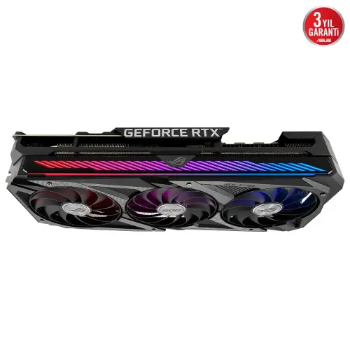 Asus ROG Strix GeForce RTX 3080 Ti ROG-STRIX-RTX3080TI-12G-GAMING 12GB GDDR6X 384Bit DX12 Gaming (Oyuncu) Ekran Kartı
