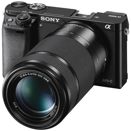 Sony A6000 + 16-50 mm + 55-210 mm Lens Aynasız Fotoğraf Makinesi