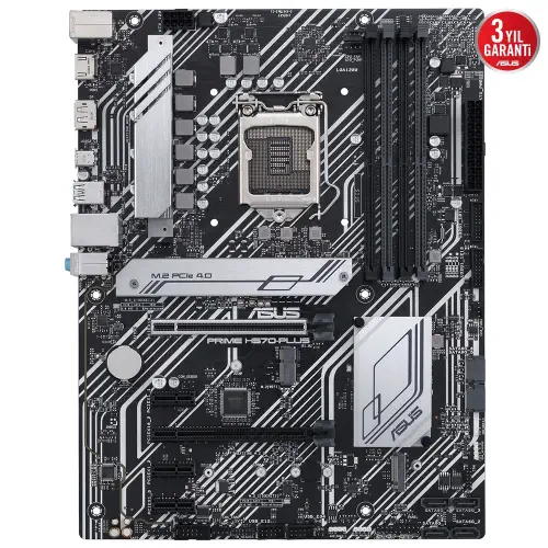 Asus Prime H570-PLUS Intel H570 Soket 1200 DDR4 4600(OC)MHz ATX Gaming (Oyuncu) Anakart
