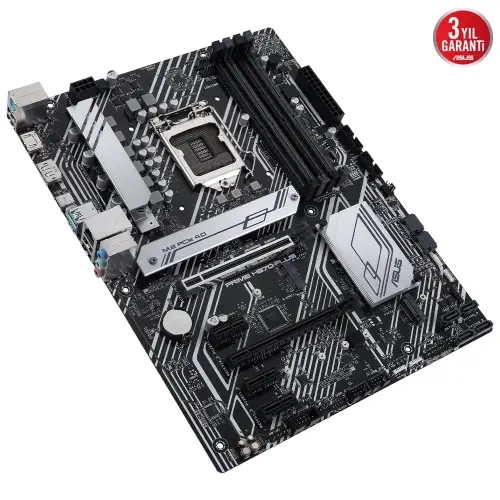 Asus Prime H570-PLUS Intel H570 Soket 1200 DDR4 4600(OC)MHz ATX Gaming (Oyuncu) Anakart