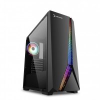 GamePower Mythril 750W 80+ Bronze Dahili PSU`lu 1x120mm ARGB Fan ARGB LED Bar Temperli Cam Gaming ATX RGB Kontrolcüsü ve Uzaktan Kumanda Kasa