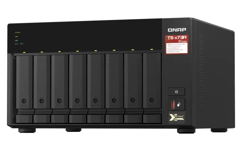 Qnap TS-873A 3.5″ 8 Yuvalı Nas Depolama Ünitesi