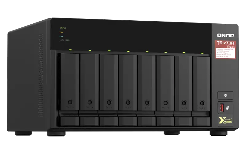 Qnap TS-873A 3.5″ 8 Yuvalı Nas Depolama Ünitesi