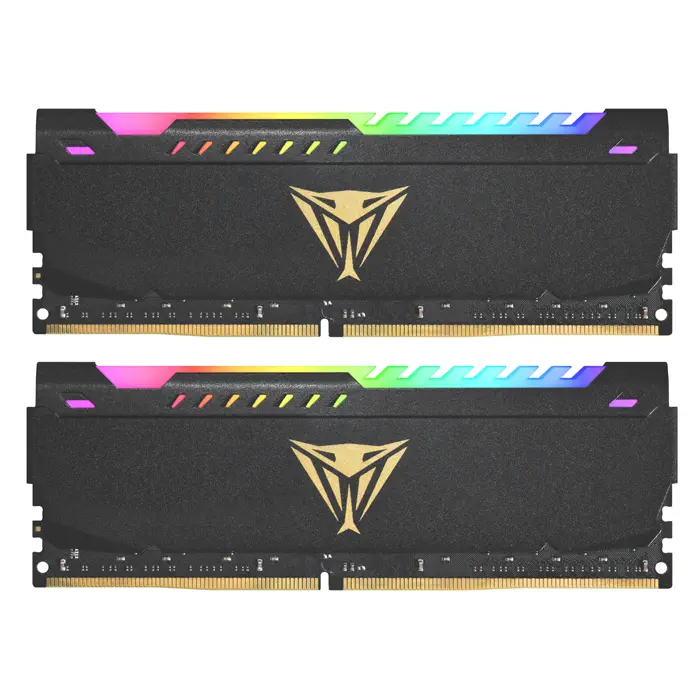 Patriot Viper Steel RGB PVSR416G320C8K 16GB (2x8GB) DDR4 3200MHz CL18 Gaming Ram (Bellek)