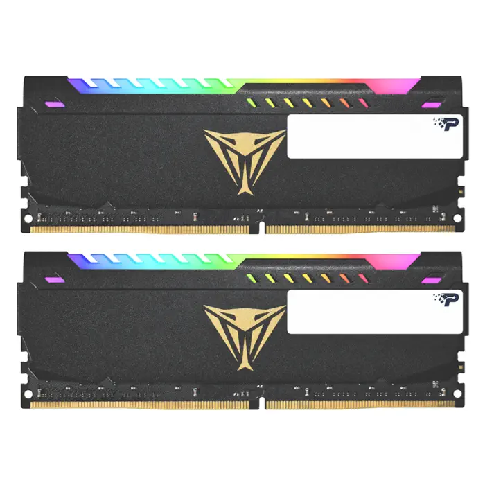 Patriot Viper Steel RGB PVSR416G320C8K 16GB (2x8GB) DDR4 3200MHz CL18 Gaming Ram (Bellek)