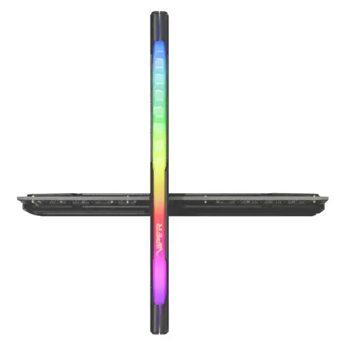 Patriot Viper Steel RGB PVSR416G320C8K 16GB (2x8GB) DDR4 3200MHz CL18 Gaming Ram (Bellek)