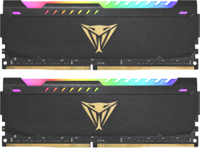 Patriot Viper Steel RGB 16GB (2x8GB) DDR4 3600MHz CL20 Gaming Ram (Bellek) (PVSR416G360C0K)