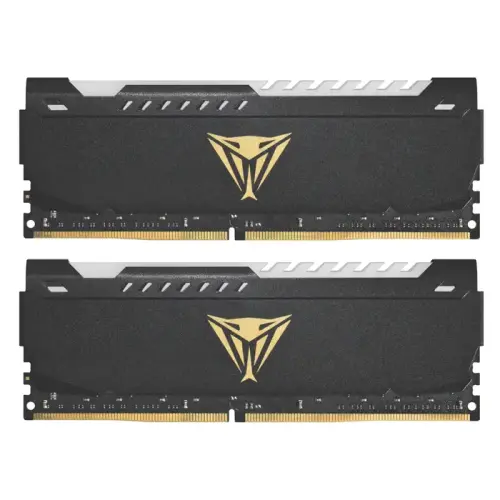 Patriot Viper Steel RGB 16GB (2x8GB) DDR4 3600MHz CL20 Gaming Ram (Bellek) (PVSR416G360C0K)