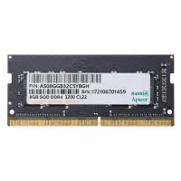 Apacer 8GB (1x8GB) 3200MHz CL22 DDR4 Notebook Ram (ES.08G21.GSH)