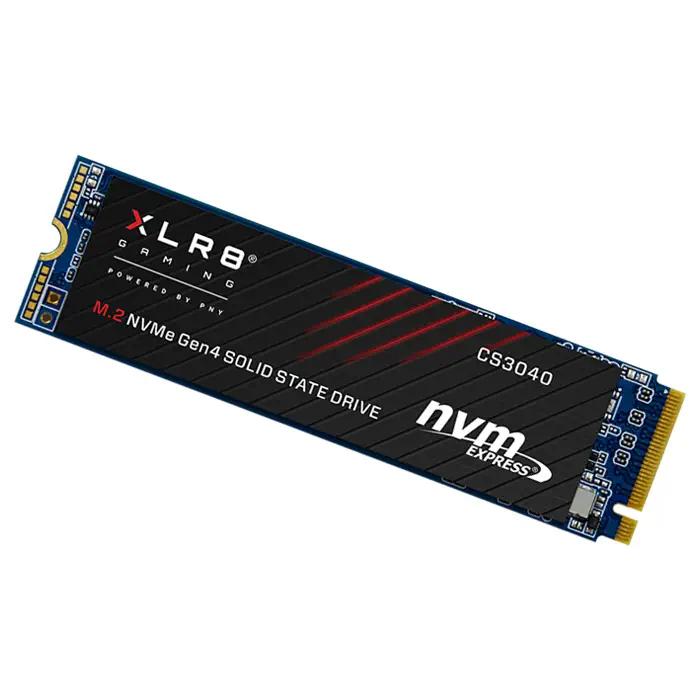 PNY XLR8 CS3040 4TB 5600/3900MB/s NVMe PCIe Gen4x4 M.2 SSD Disk (M280CS3040-4TB-RB)