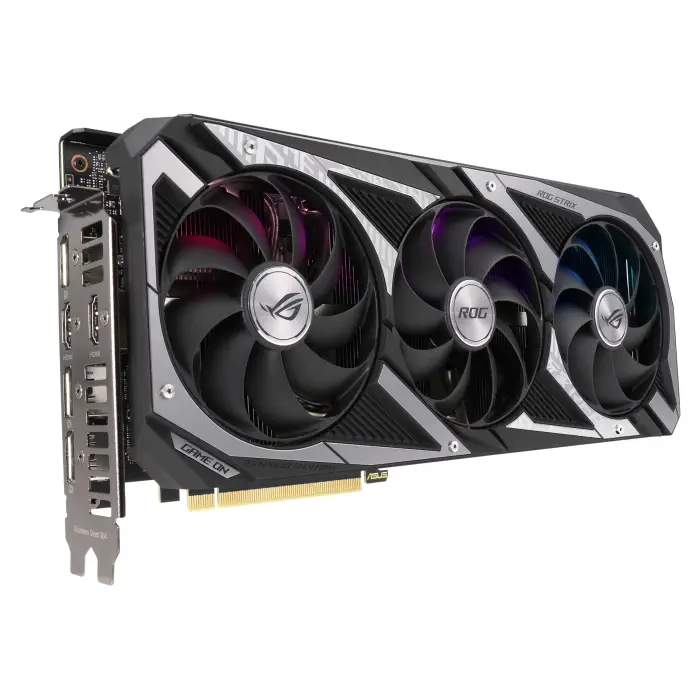 Asus ROG Strix GeForce RTX 3060 V2 OC ROG-STRIX-RTX3060-O12G-V2-GAMING 12GB GDDR6 192Bit DX12 Gaming (Oyuncu) Ekran Kartı