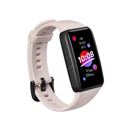 Honor Band 6 Pembe Akıllı Bileklik - Honor Türkiye Garantili