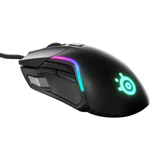 SteelSeries Rival 5 SSM62551 Optik 9 Tuş 18000 CPI RGB Kablolu Gaming (Oyuncu) Mouse