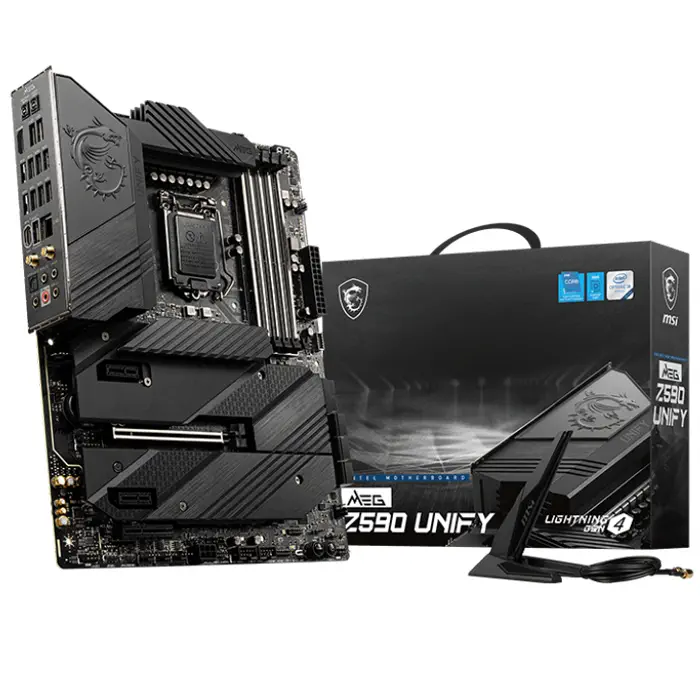 MSI MEG Z590 UNIFY Intel Z590 Soket 1200 DDR4 5600(OC)MHz ATX Gaming (Oyuncu) Anakart