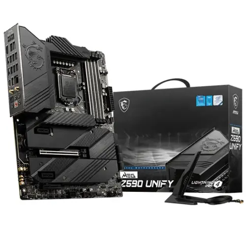 MSI MEG Z590 UNIFY Intel Z590 Soket 1200 DDR4 5600(OC)MHz ATX Gaming (Oyuncu) Anakart