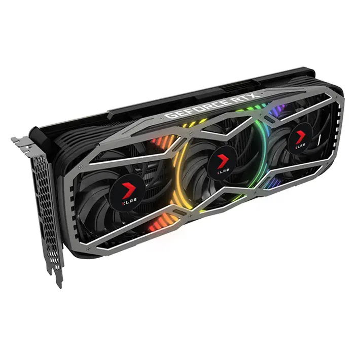PNY GeForce RTX 3070 LHR XLR8 Gaming REVEL EPIC-X RGB 8GB GDDR6X 256Bit DX12 Gaming Ekran Kartı (BULK-Siyah Kutu)