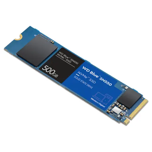 WD Blue SN550 WDS500G2B0C 500GB 2400/1750MB/s PCIe NVMe M2 SSD Disk