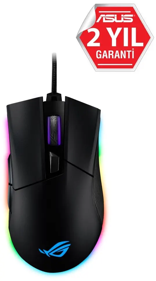 ASUS ROG Gladius II Origin Aura Sync RGB Gaming (Oyuncu) Mouse MS For Bundle