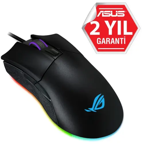 ASUS ROG Gladius II Origin Aura Sync RGB Gaming (Oyuncu) Mouse MS For Bundle