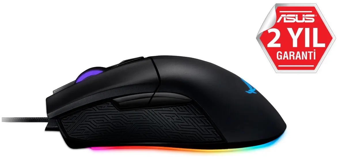 ASUS ROG Gladius II Origin Aura Sync RGB Gaming (Oyuncu) Mouse MS For Bundle