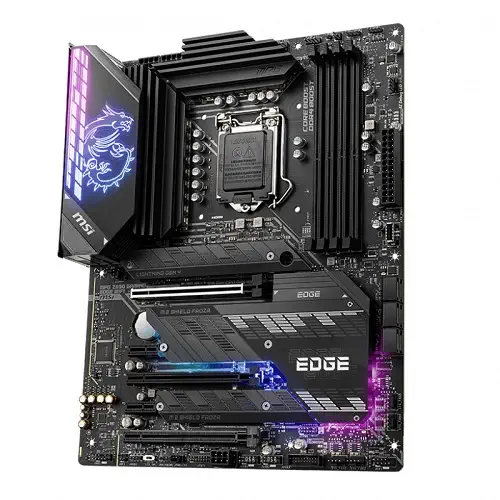 MSI MPG Z590 Gaming Edge WIFI Intel Z590 Soket 1200 DDR4 5333(OC)MHz ATX Gaming (Oyuncu) Anakart