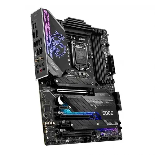 MSI MPG Z590 Gaming Edge WIFI Intel Z590 Soket 1200 DDR4 5333(OC)MHz ATX Gaming (Oyuncu) Anakart