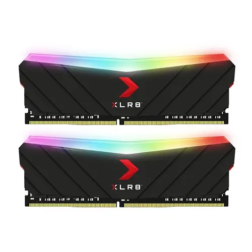 PNY XLR8 Gaming EPIC-X RGB 16GB (2x8GB) 4600MHz CL19 DDR4 Gaming Ram (MD16GK2D4460019XRGB)