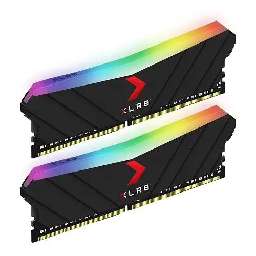 PNY XLR8 Gaming EPIC-X RGB 16GB (2x8GB) 4600MHz CL19 DDR4 Gaming Ram (MD16GK2D4460019XRGB)