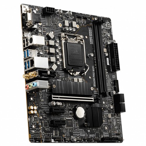 MSI B560M PRO WIFI Intel B560 Soket 1200 DDR4 5200(OC)MHz mATX Gaming (Oyuncu) Anakart