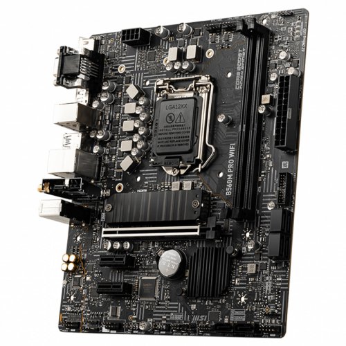 MSI B560M PRO WIFI Intel B560 Soket 1200 DDR4 5200(OC)MHz mATX Gaming (Oyuncu) Anakart