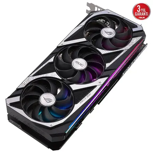 ASUS ROG Strix GeForce RTX 3060 V2 ROG-STRIX-RTX3060-12G-V2-GAMING 12GB GDDR6 192Bit DX12 Gaming (Oyuncu) Ekran Kartı