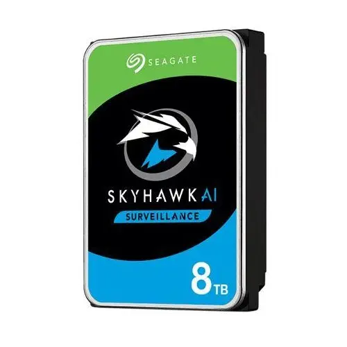 Seagate Skyhawk AI ST8000VE001 8TB 256MB 3.5” SATA 3 7/24 Güvenlik Diski