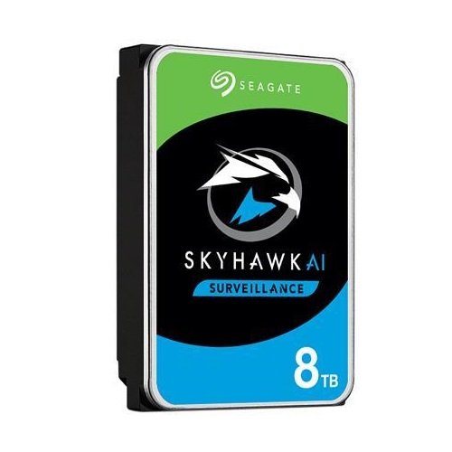 Seagate Skyhawk AI ST8000VE001 8TB 256MB 3.5” SATA 3 7/24 Güvenlik Diski