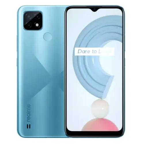 Realme C21 64GB 4GB RAM Mavi Cep Telefonu – Realme Türkiye Garantili