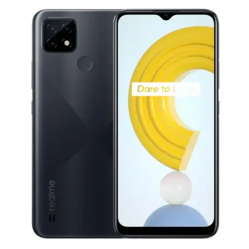 Realme C21 64GB 4GB RAM Siyah Cep Telefonu – Realme Türkiye Garantili