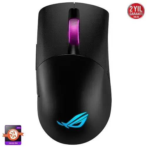 Asus ROG Keris Wireless 16.000 DPI 7 Tuş Optik RGB Kablosuz Gaming (Oyuncu) Mouse
