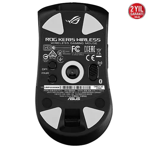 Asus ROG Keris Wireless 16.000 DPI 7 Tuş Optik RGB Kablosuz Gaming (Oyuncu) Mouse