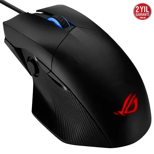 Asus ROG Chakram Core P511 16.000 DPI 9 Tuş Optik RGB Kablolu Gaming (Oyuncu) Mouse