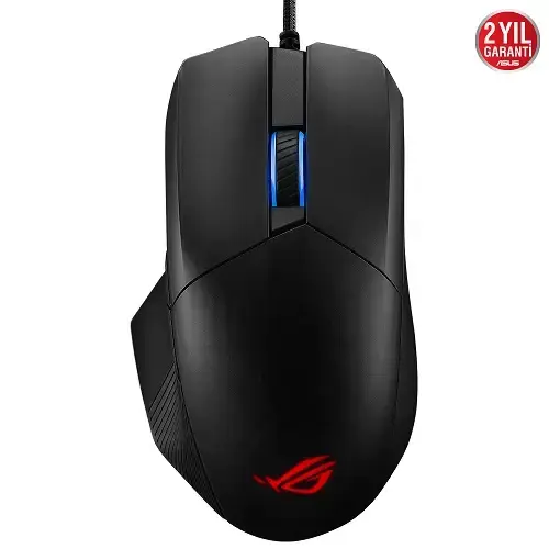 Asus ROG Chakram Core P511 16.000 DPI 9 Tuş Optik RGB Kablolu Gaming (Oyuncu) Mouse