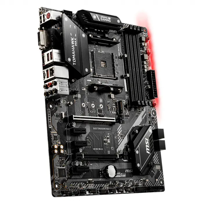 MSI B450 Tomahawk Max II AMD B450 Soket AM4 DDR4 4133(OC)MHz ATX Gaming Anakart