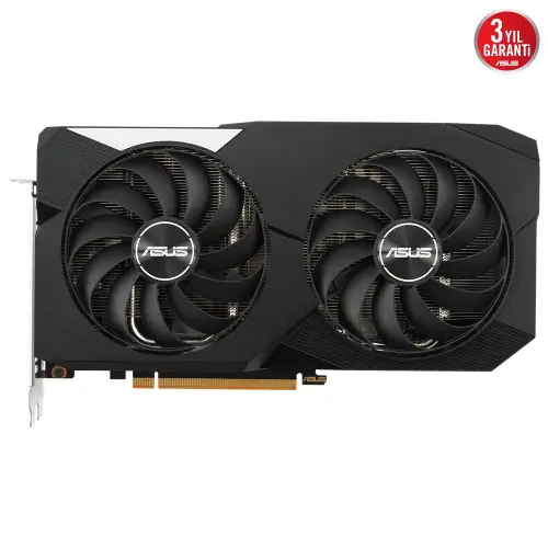 Asus Dual Radeon RX 6600 XT OC DUAL-RX6600XT-O8G 8GB GDDR6 128Bit DX12 Gaming (Oyuncu) Ekran Kartı