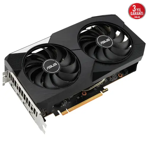 Asus Dual Radeon RX 6600 XT OC DUAL-RX6600XT-O8G 8GB GDDR6 128Bit DX12 Gaming (Oyuncu) Ekran Kartı