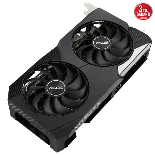 Asus Dual Radeon RX 6600 XT OC DUAL-RX6600XT-O8G 8GB GDDR6 128Bit DX12 Gaming (Oyuncu) Ekran Kartı