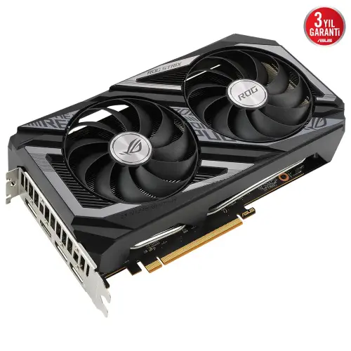ASUS ROG Strix Radeon RX 6600 XT OC ROG-STRIX-RX6600XT-O8G-GAMING 8GB GDDR6 128Bit DX12 Gaming (Oyuncu) Ekran Kartı