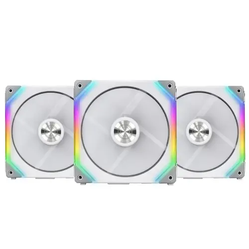 Lian Li UNI Fan SL120 White 3x120mm RGB PWM Beyaz Modüler Kasa Fanı