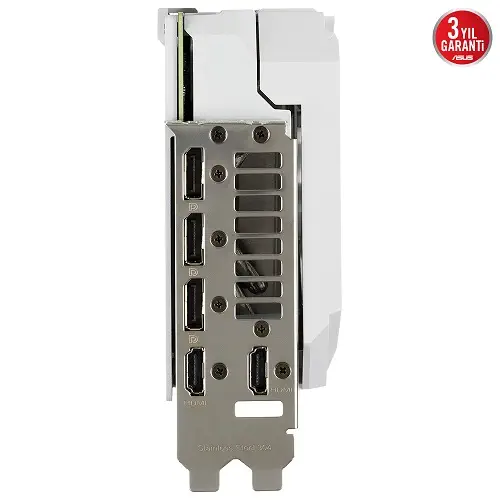 ASUS ROG Strix GeForce RTX 3080 V2 White OC ROG-STRIX-RTX3080-O10G-WHITE-V2 10GB GDDR6X 320Bit DX12 Gaming (Oyuncu) Ekran Kartı